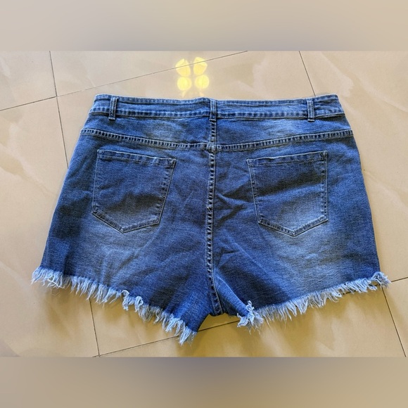 jean shorts metietila destress jeans short personal tailor xxl size summer - Picture 10 of 15
